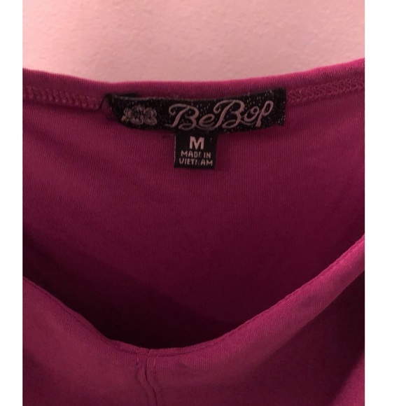 Size medium purple black color block dress - Picture 5 of 5